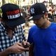 A man plays “Pokemon Go” in Bryant Park.